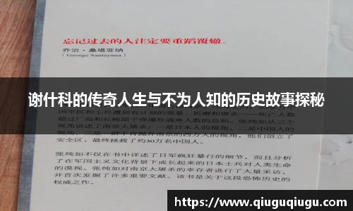 VSport谢什科的传奇人生与不为人知的历史故事探秘